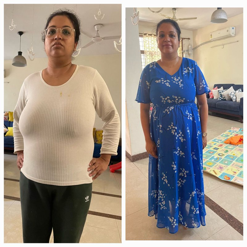 Aditi — started over after a long break: before and after